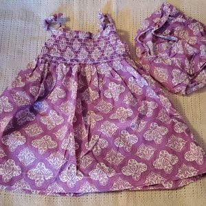 6m dress and diaper cover